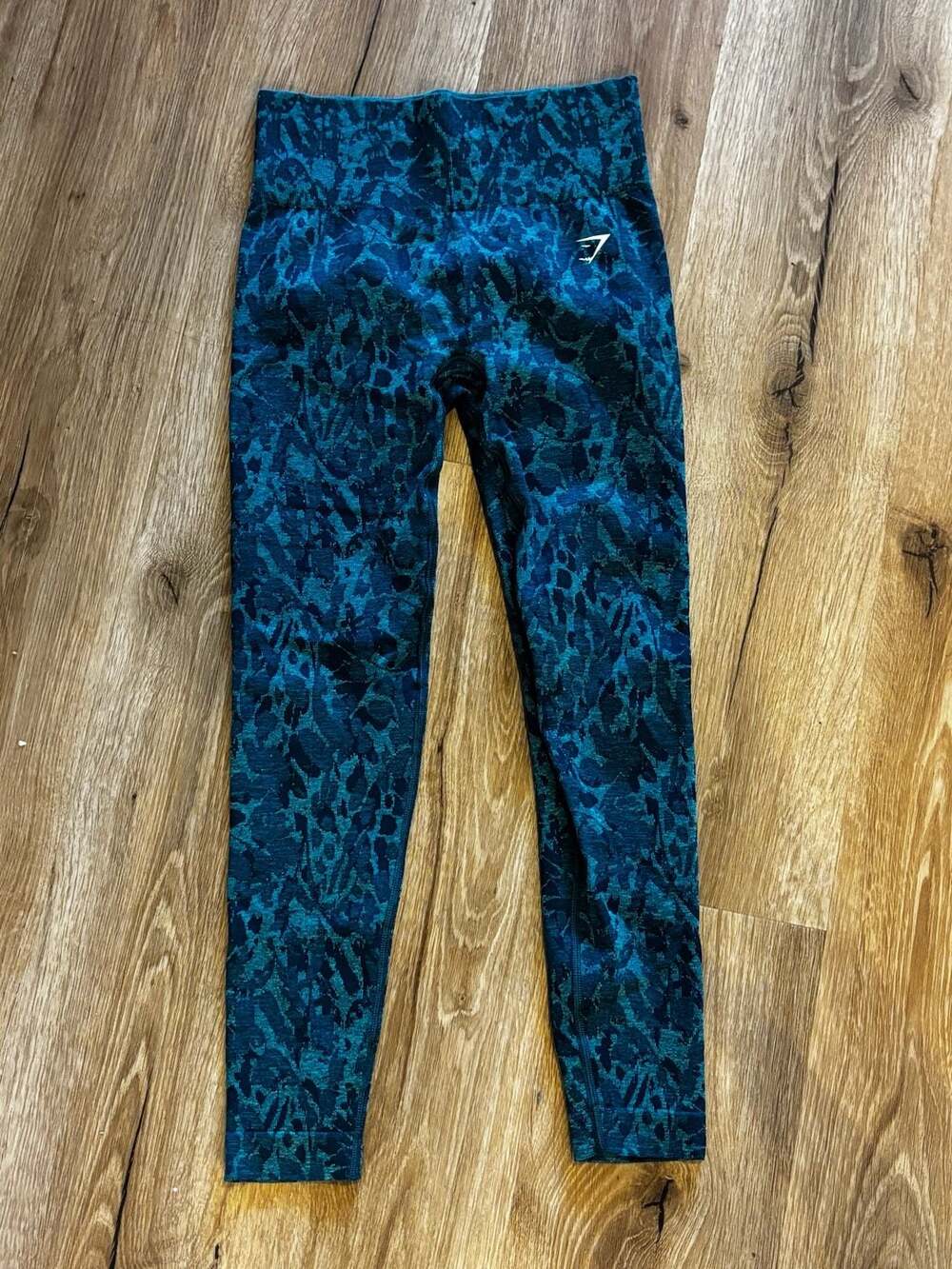 Gymshark Adapt Animal Seamless Leggings Butterfly Teal